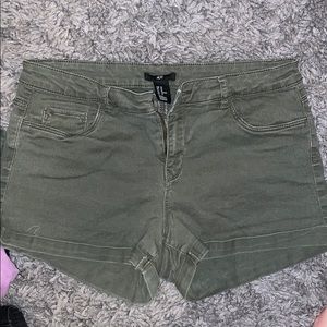 Olive Shorts